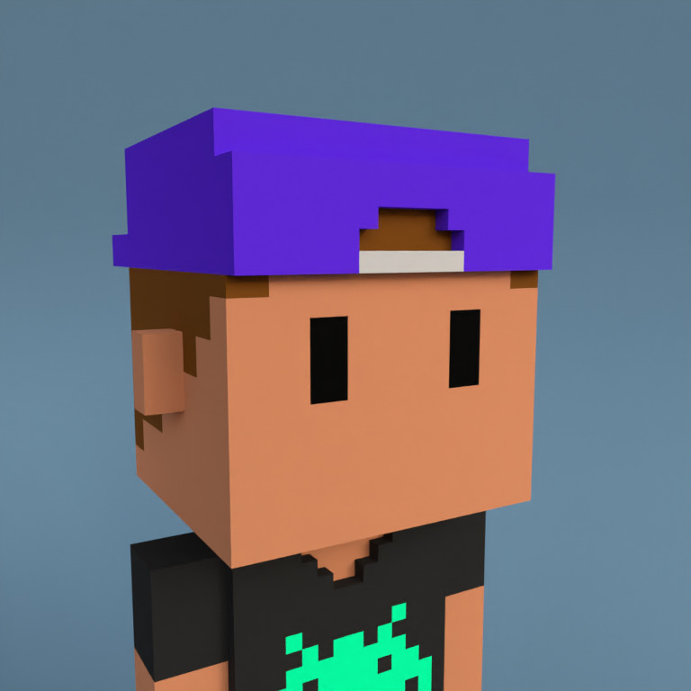 Meebit #9733 — Portrait