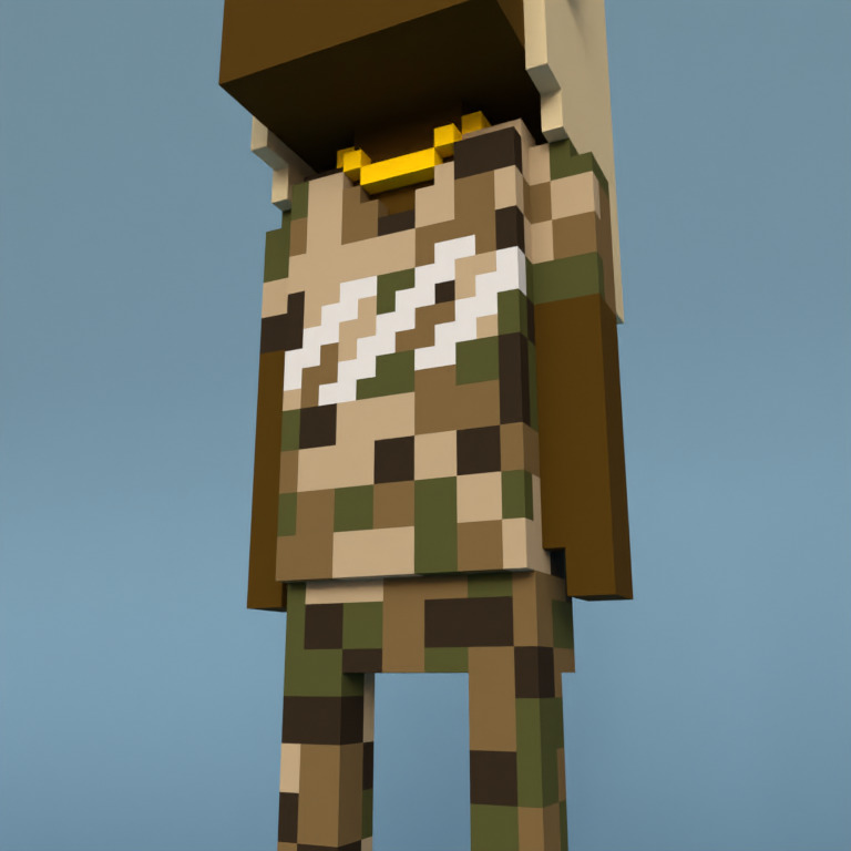 Meebit #9736 — Outfit