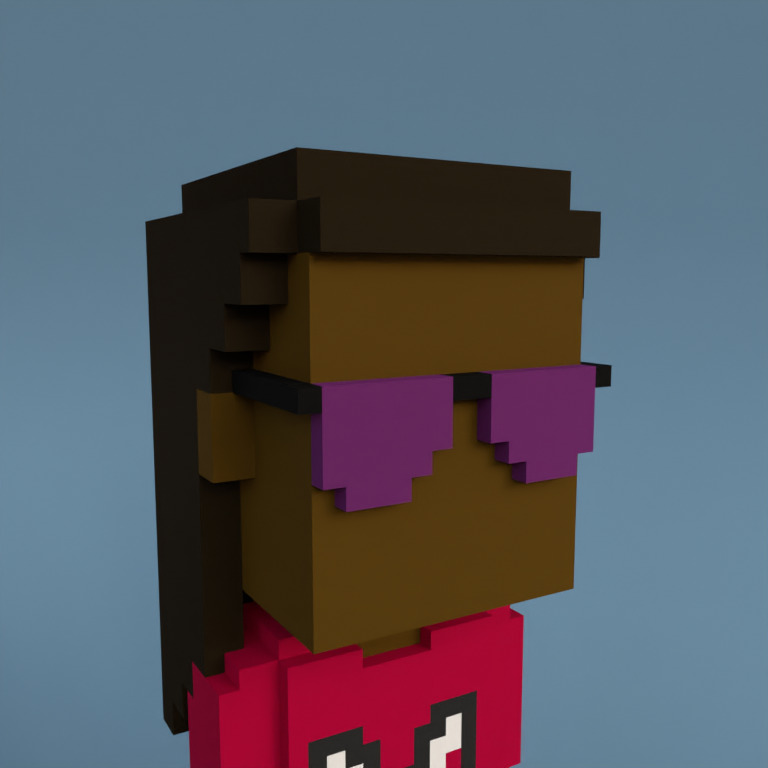 Meebit #9740 — Portrait