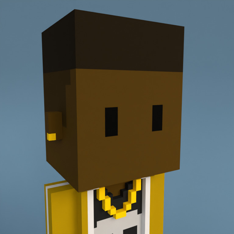 Meebit #9742 — Portrait