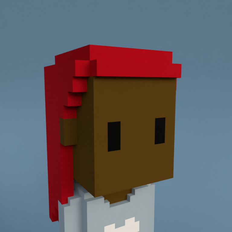 Meebit #9750 — Portrait