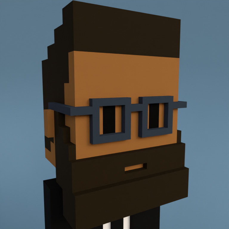 Meebit #9751 — Portrait