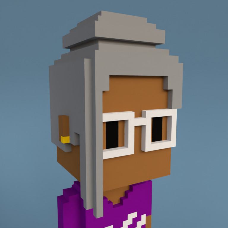 Meebit #9752 — Portrait
