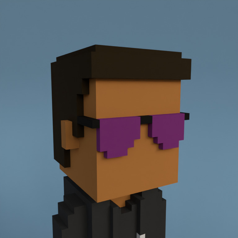 Meebit #9753 — Portrait