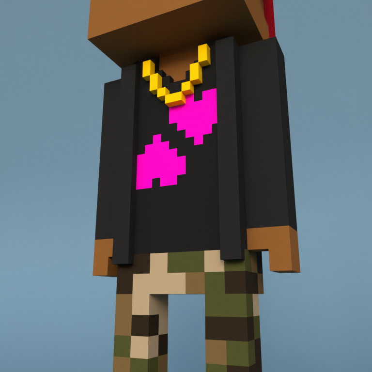 Meebit #9760 — Outfit