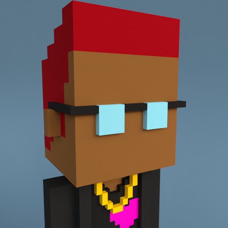 Meebit #9760 — Portrait