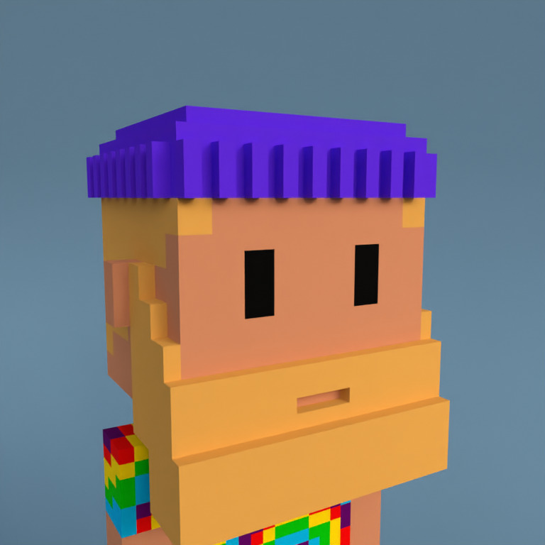 Meebit #9765 — Portrait