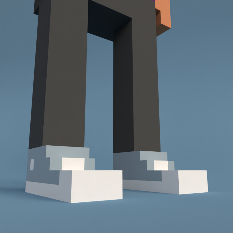 Meebit #9769 — Shoes