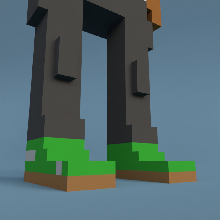 Meebit #9770 — Shoes