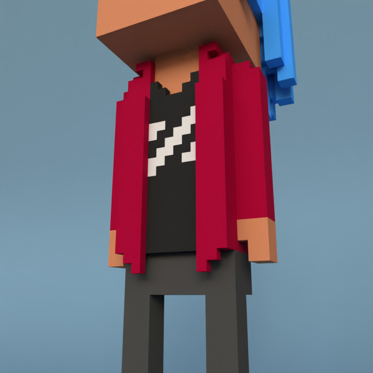Meebit #9772 — Outfit