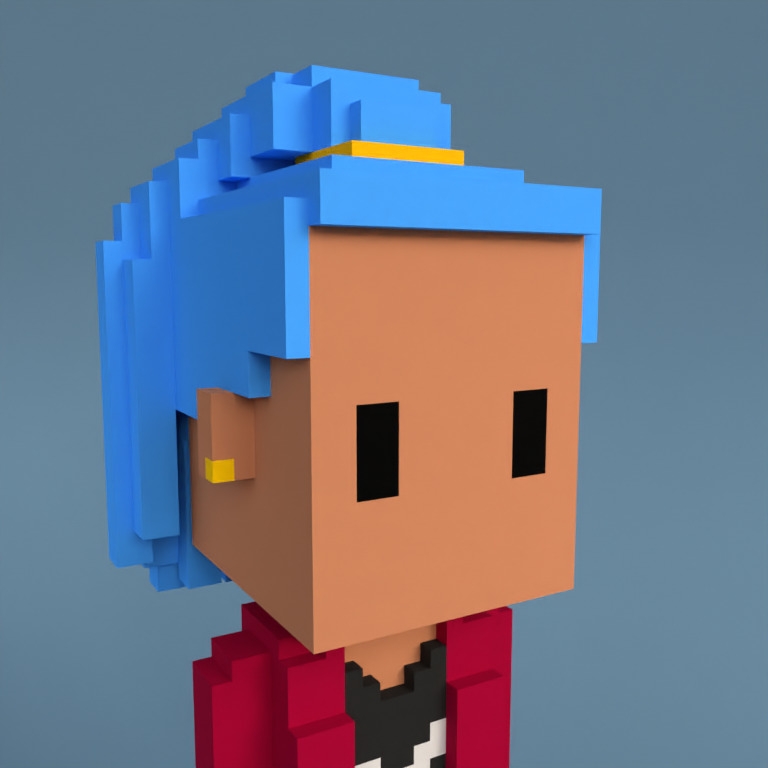 Meebit #9772 — Portrait