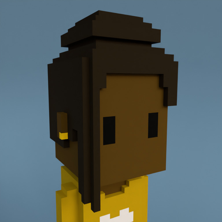 Meebit #9773 — Portrait