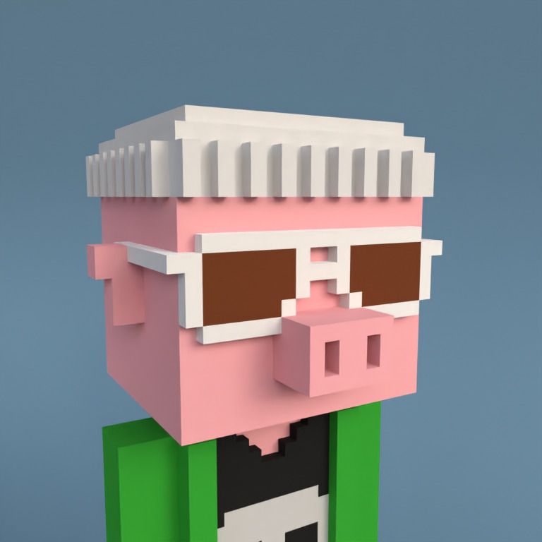 Meebit #9776 — Portrait