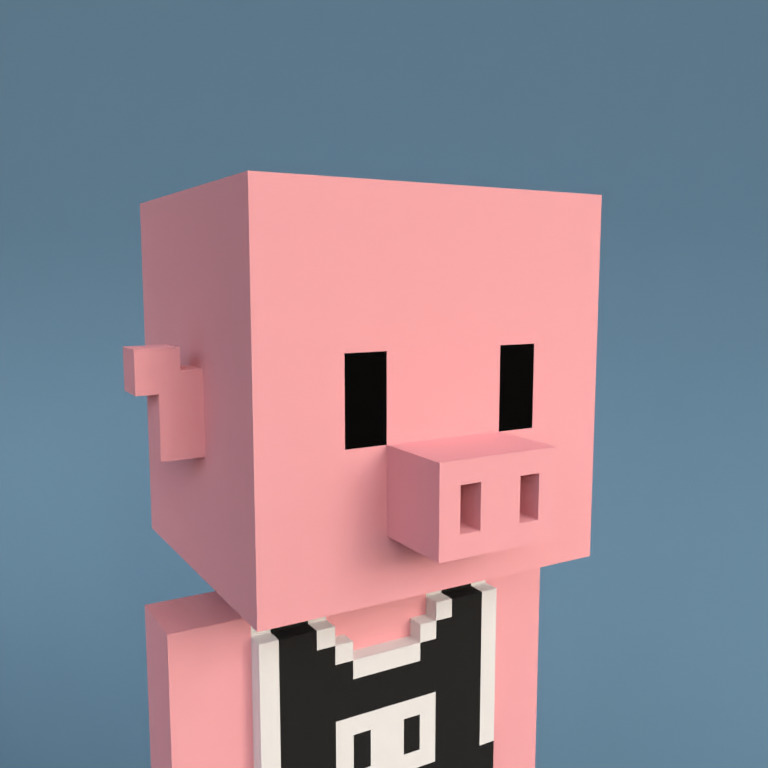 Meebit #9779 — Portrait