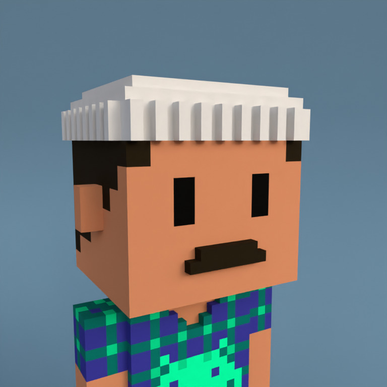 Meebit #9780 — Portrait