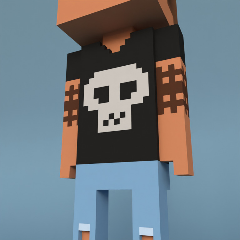 Meebit #9787 — Outfit
