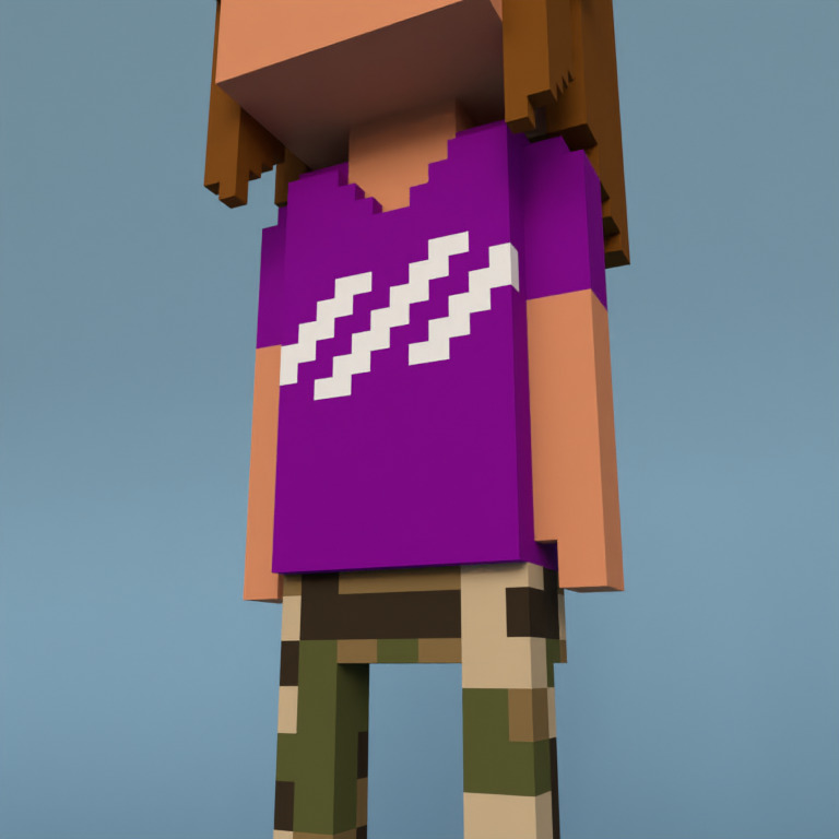 Meebit #9789 — Outfit