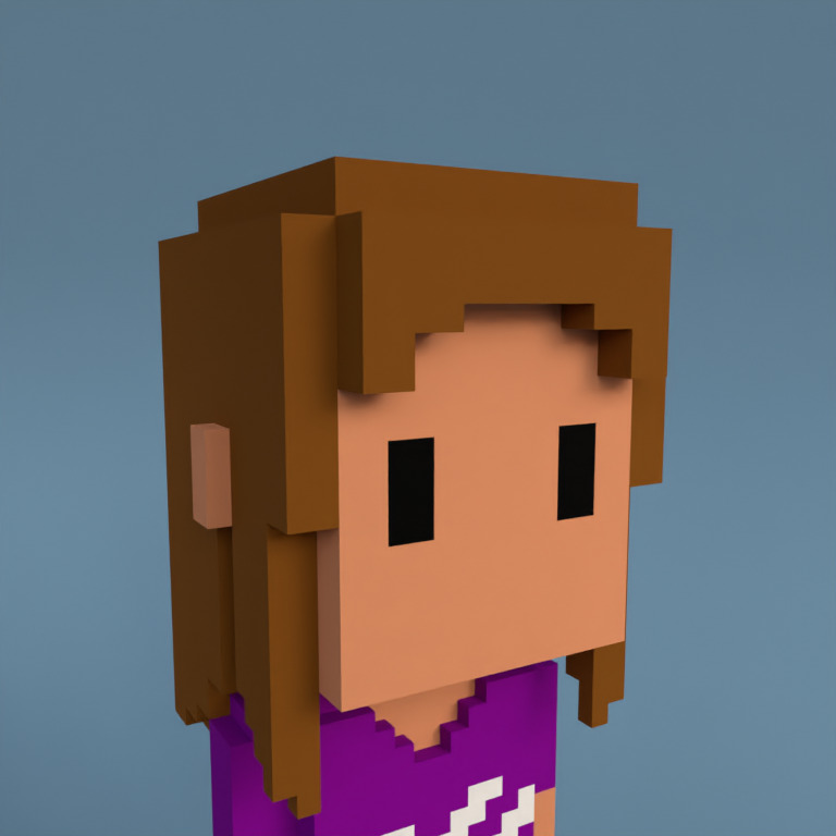 Meebit #9789 — Portrait