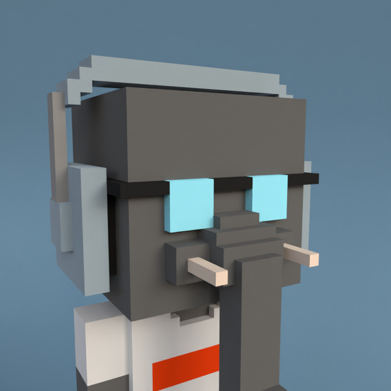 Meebit #9790 — Portrait