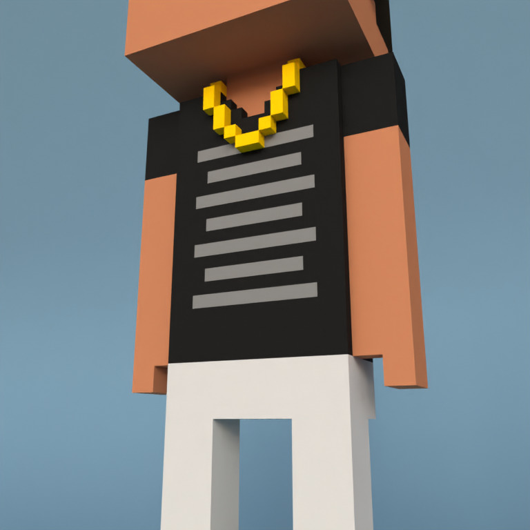 Meebit #9791 — Outfit