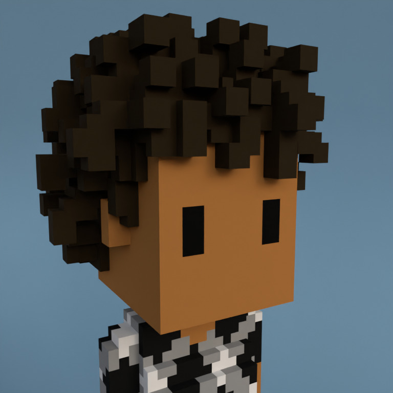 Meebit #9793 — Portrait
