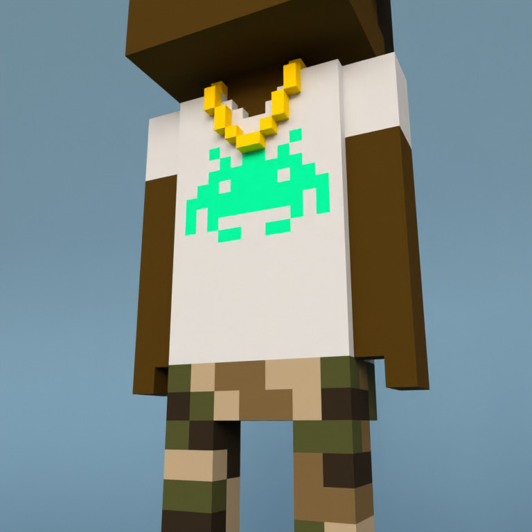 Meebit #9796 — Outfit
