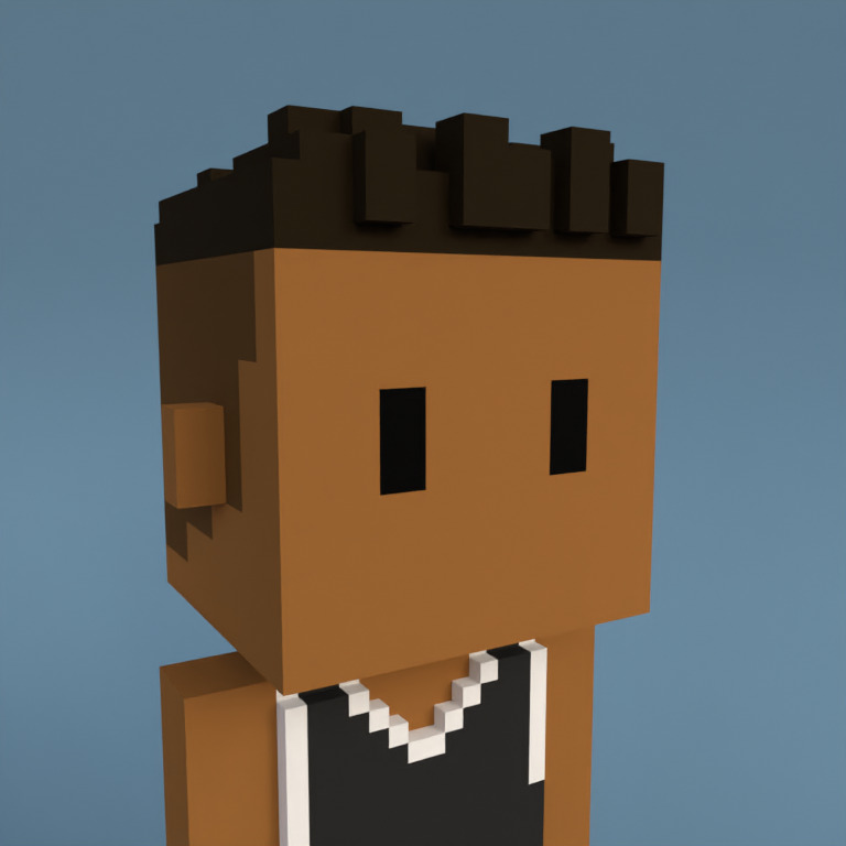 Meebit #9800 — Portrait