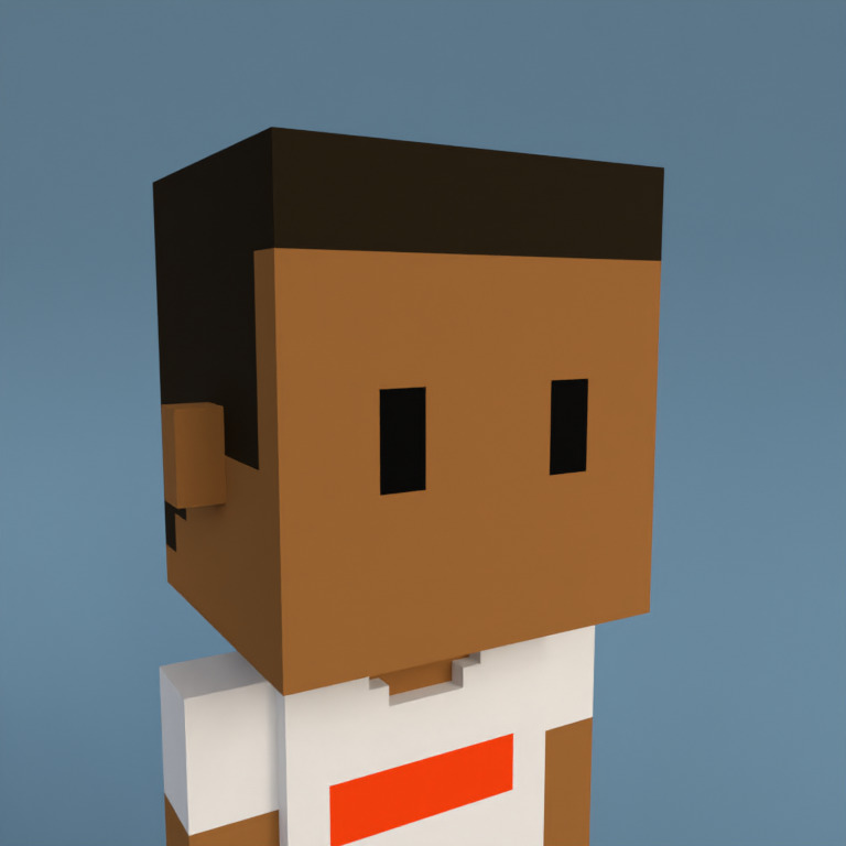 Meebit #9801 — Portrait