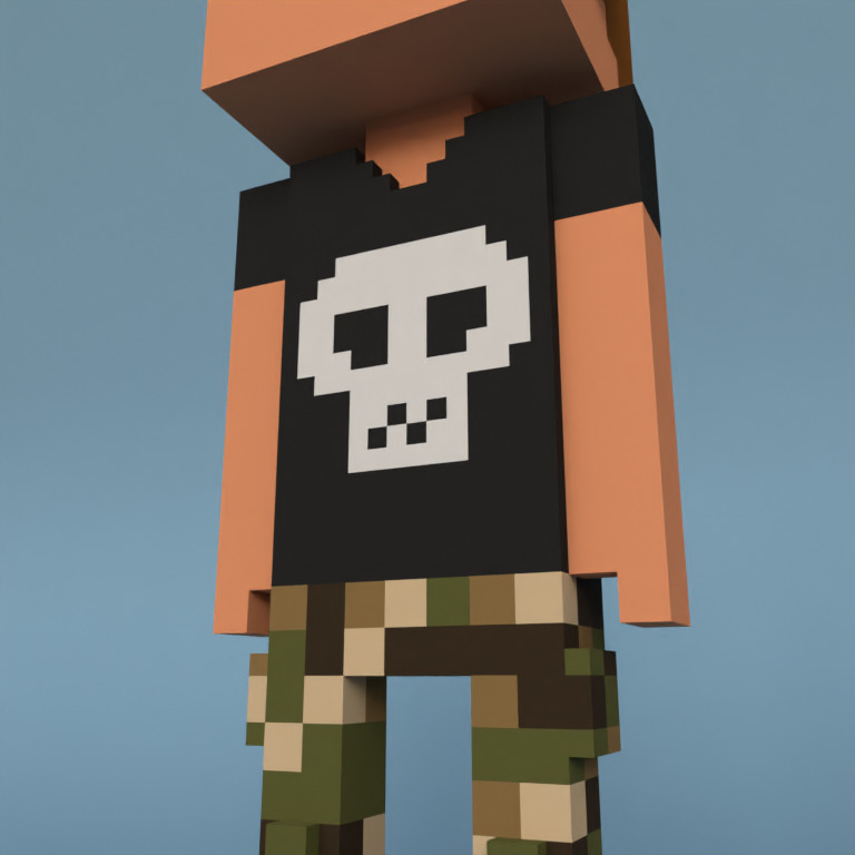 Meebit #9802 — Outfit