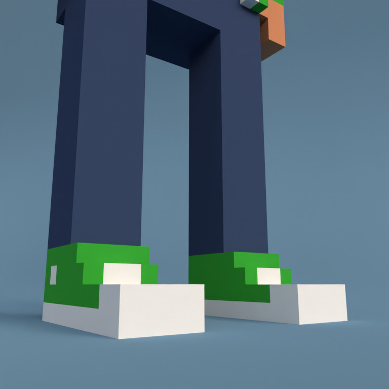 Meebit #9804 — Shoes
