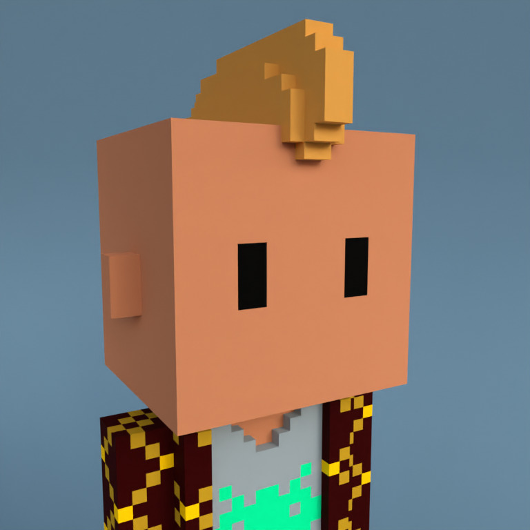 Meebit #9805 — Portrait