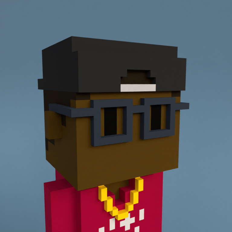 Meebit #9807 — Portrait