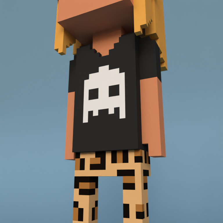Meebit #9808 — Outfit
