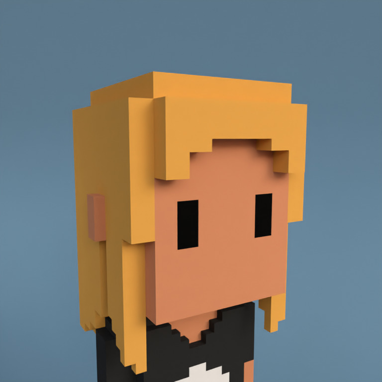 Meebit #9808 — Portrait
