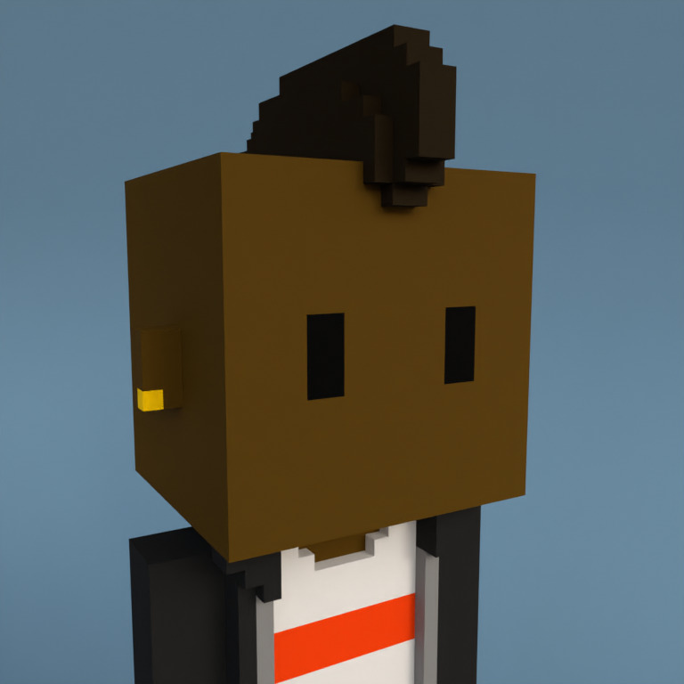 Meebit #9809 — Portrait