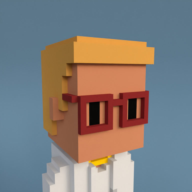 Meebit #9810 — Portrait