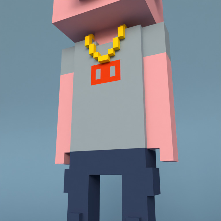 Meebit #9812 — Outfit