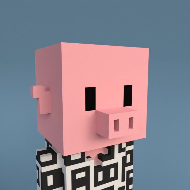 Meebit #9815 — Portrait
