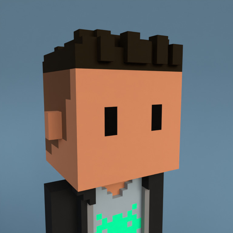 Meebit #9820 — Portrait