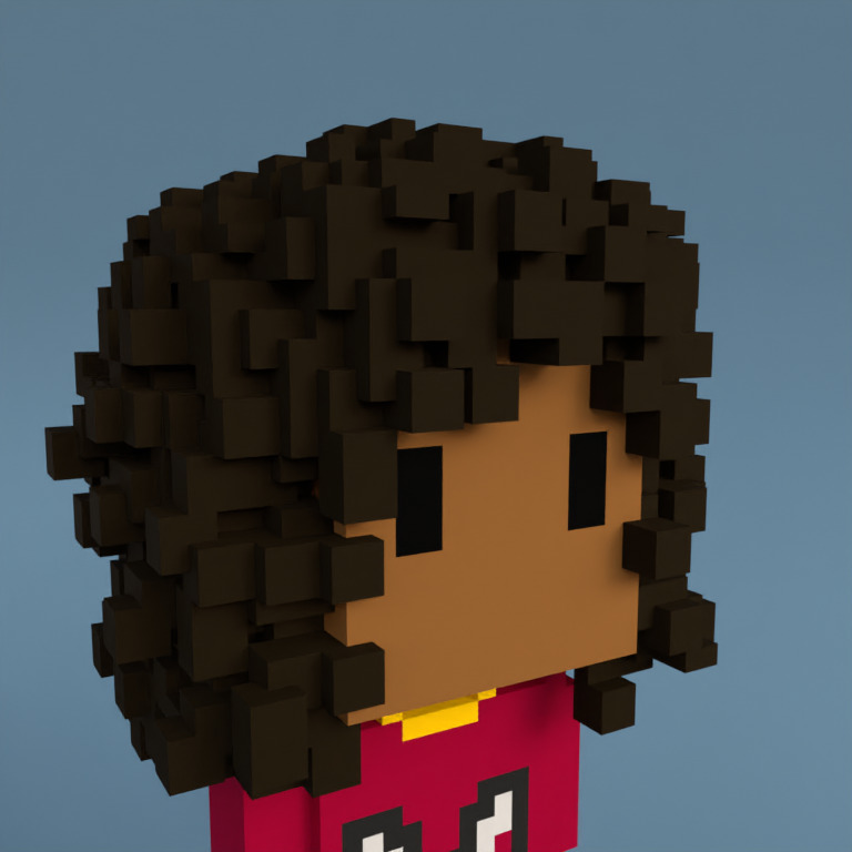 Meebit #9821 — Portrait
