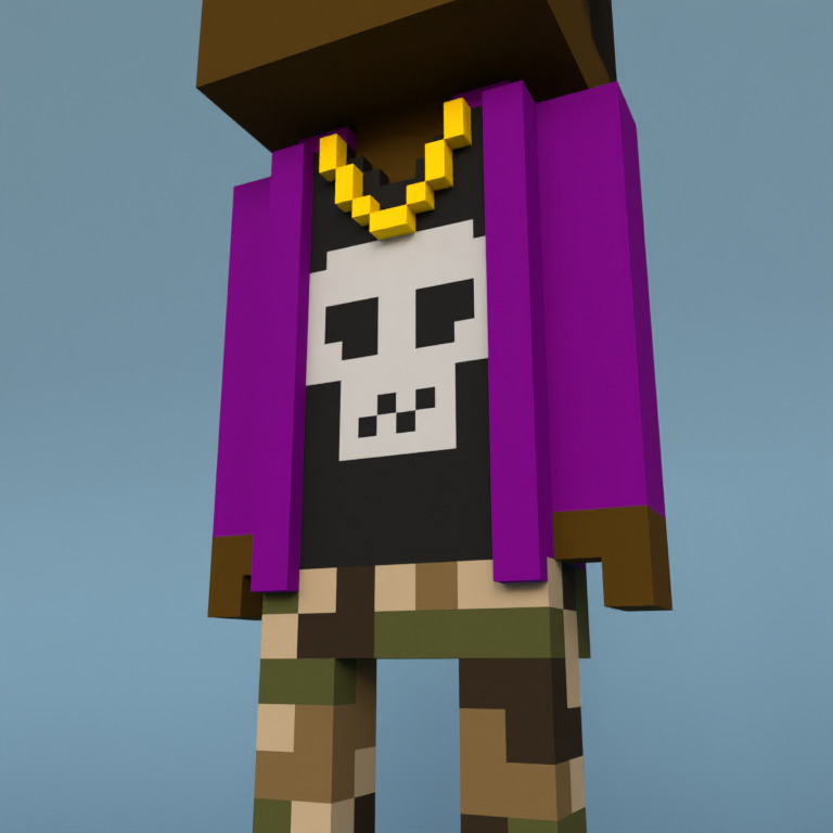 Meebit #9822 — Outfit