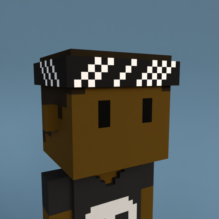 Meebit #9825 — Portrait