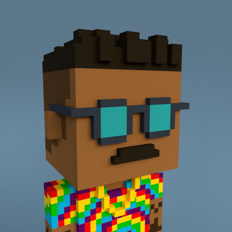Meebit #9826 — Portrait