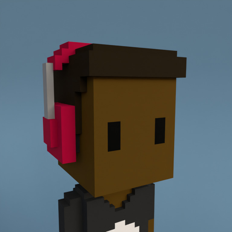 Meebit #9827 — Portrait