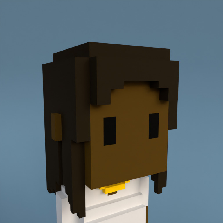 Meebit #9828 — Portrait