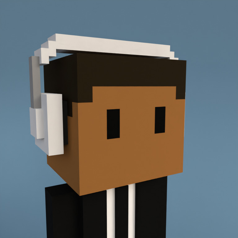 Meebit #9831 — Portrait