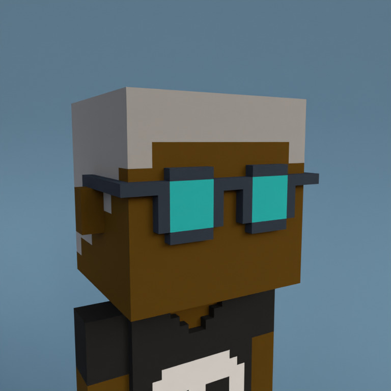Meebit #9832 — Portrait