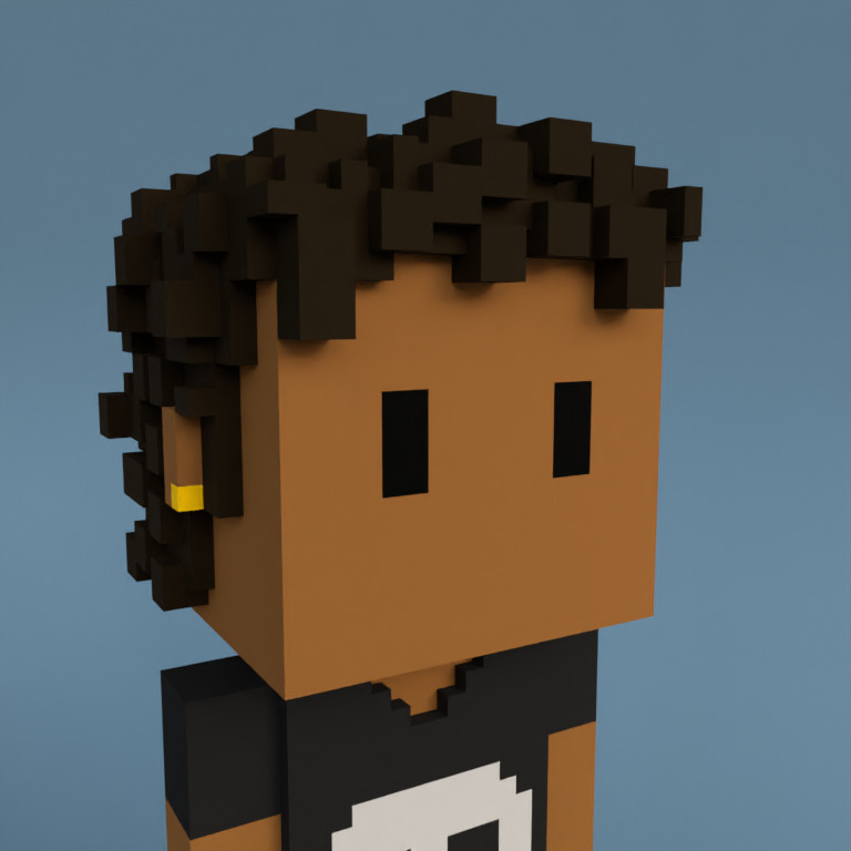Meebit #9834 — Portrait