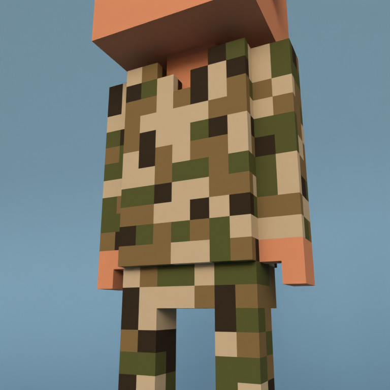 Meebit #9836 — Outfit