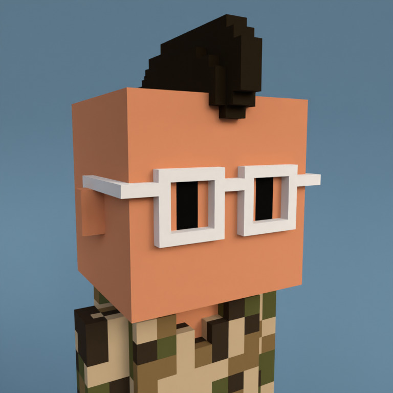 Meebit #9836 — Portrait